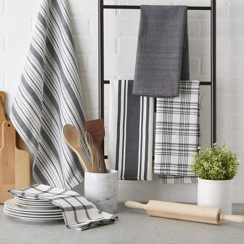 DII dish towels on a gray counter for fast countertop cleanup.