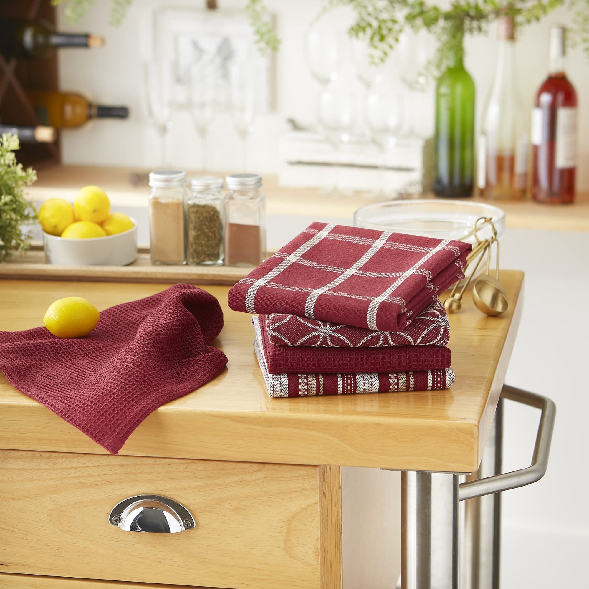 DII dishtowels quick-dry cotton provide low-lint performance.