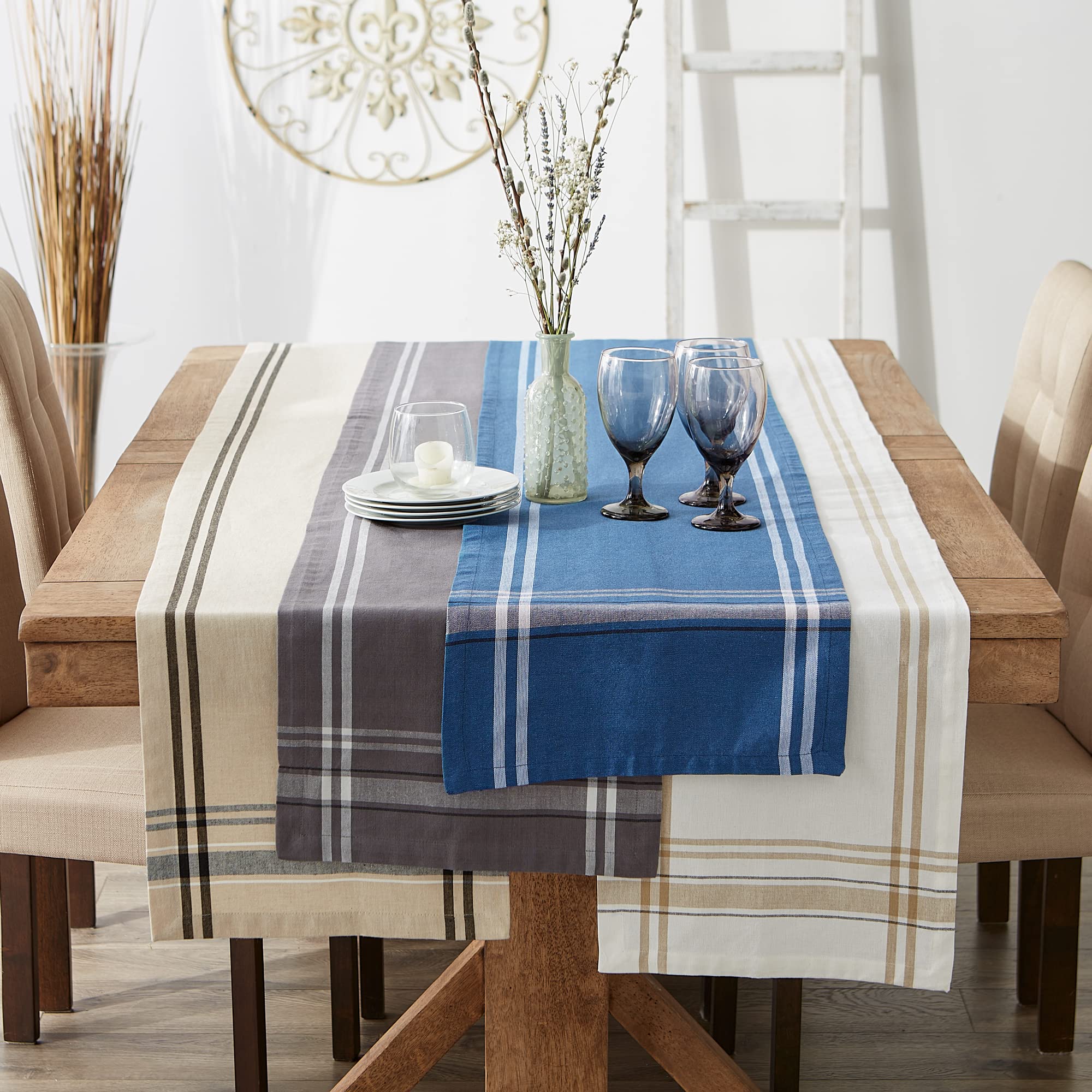 DII French Stripe coordinating with other collection pieces