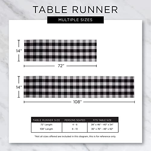 DII French Stripe table runner protecting table surface stylishly
