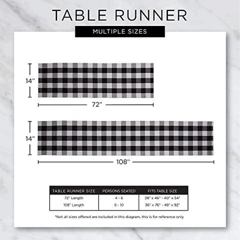 DII French Stripe table runner protecting table surface stylishly