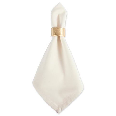 DII napkin ring closeup gold shine showcases quality finish