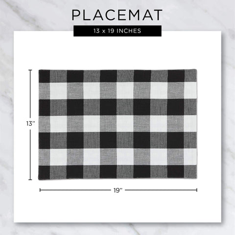 6-piece placemat set packaging showcases value and design from DII