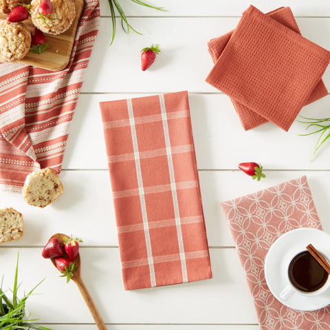 DII pattern variety towels add colorful style to any kitchen
