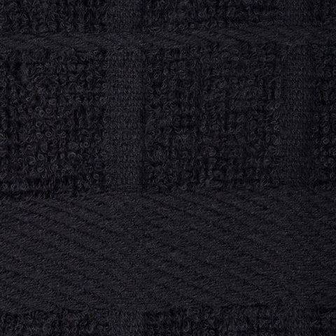 DII windowpane dishcloth 12x12 black, machine washable for everyday kitchen use.