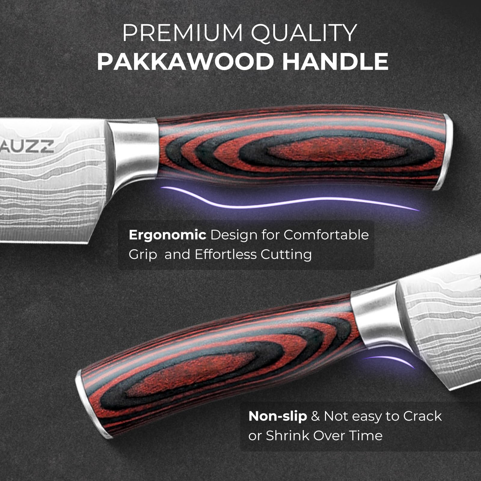 DiiHAUZZ one-piece construction increases steel density for reliability.