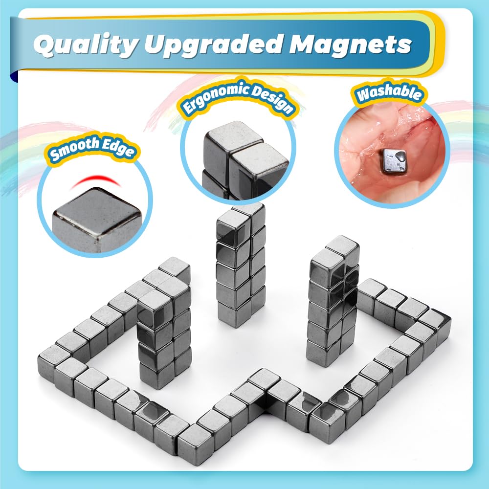 Dilabnba educational magnets used on refrigerator for creative learning