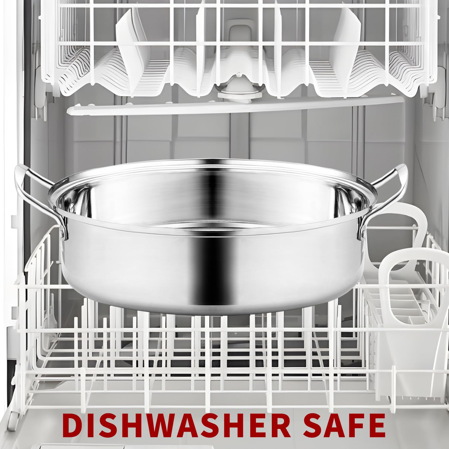 DIMESHY detachable rack handle for easy lifting of heavy roasts