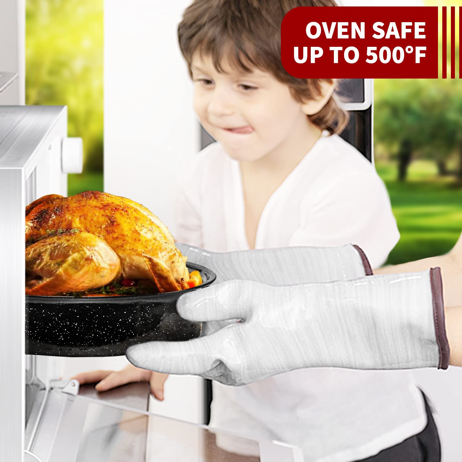 DIMESHY roasting pan designed for standard ovens and easy cleanup.