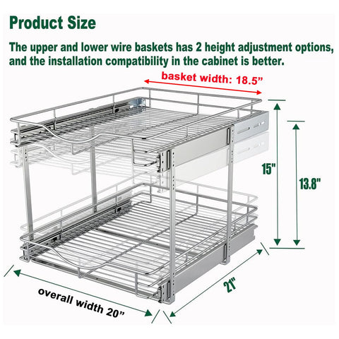 DINDON chrome pull-out slides deliver smooth operation for everyday use.