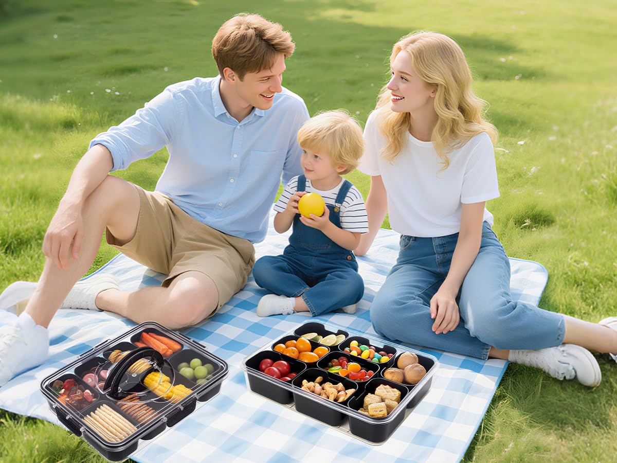 Dingerjar clear plastic organizer offers easy visibility and quick access to snacks