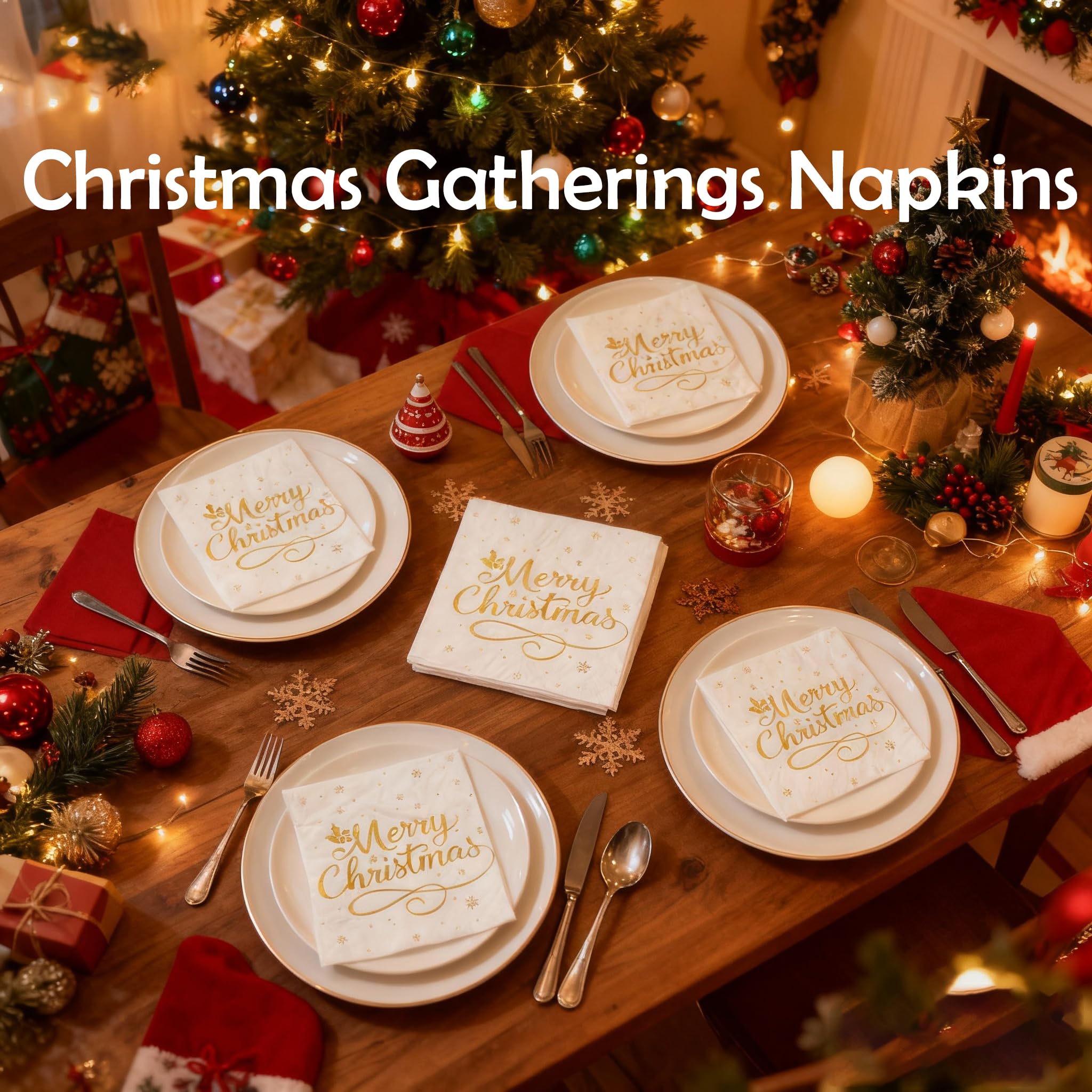 Dinokowa napkins used as chic base for festive charcuterie boards.