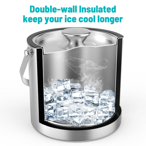 Drain plate bottom keeps melted water away from ice
