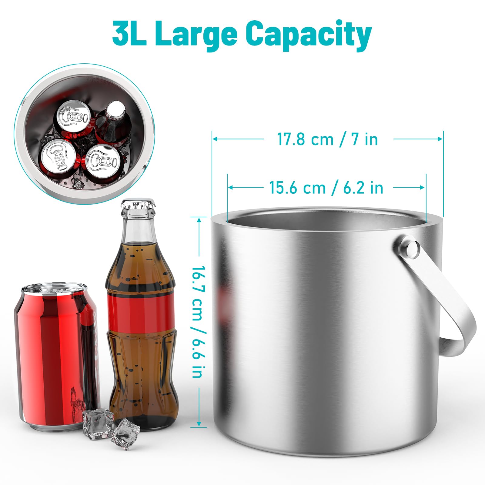 Suitable for indoor and outdoor use at parties and picnics