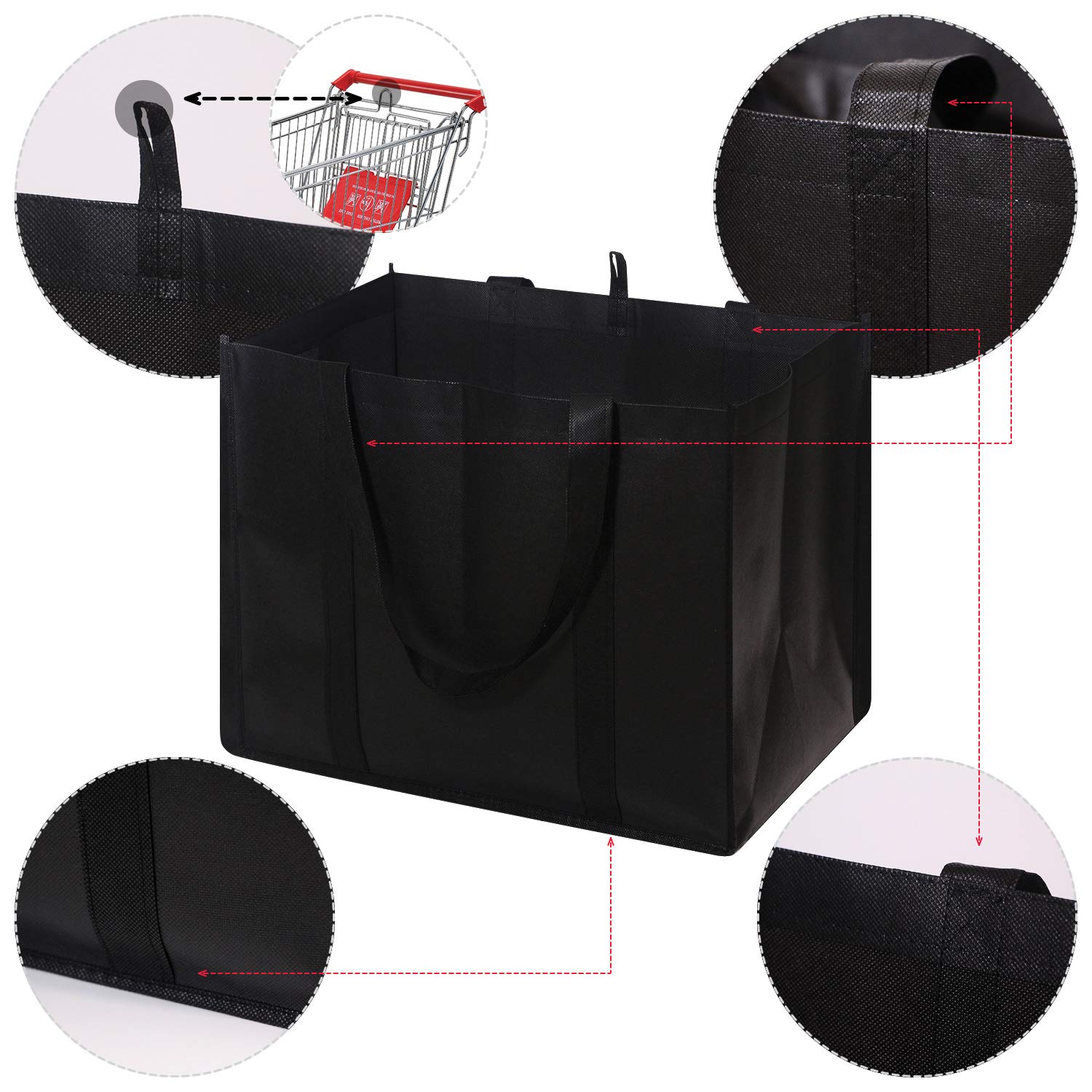 Folded flat for compact storage and easy transport