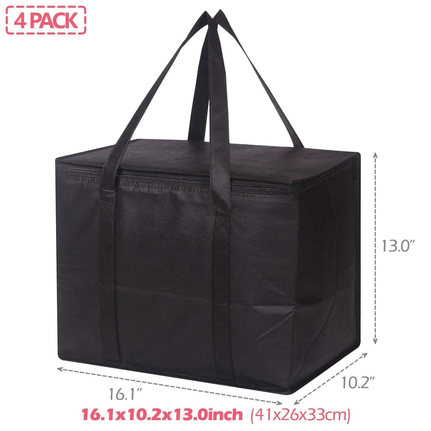 DIOMMELL insulated bags open top ready for packing groceries