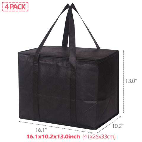 DIOMMELL insulated bags open top ready for packing groceries