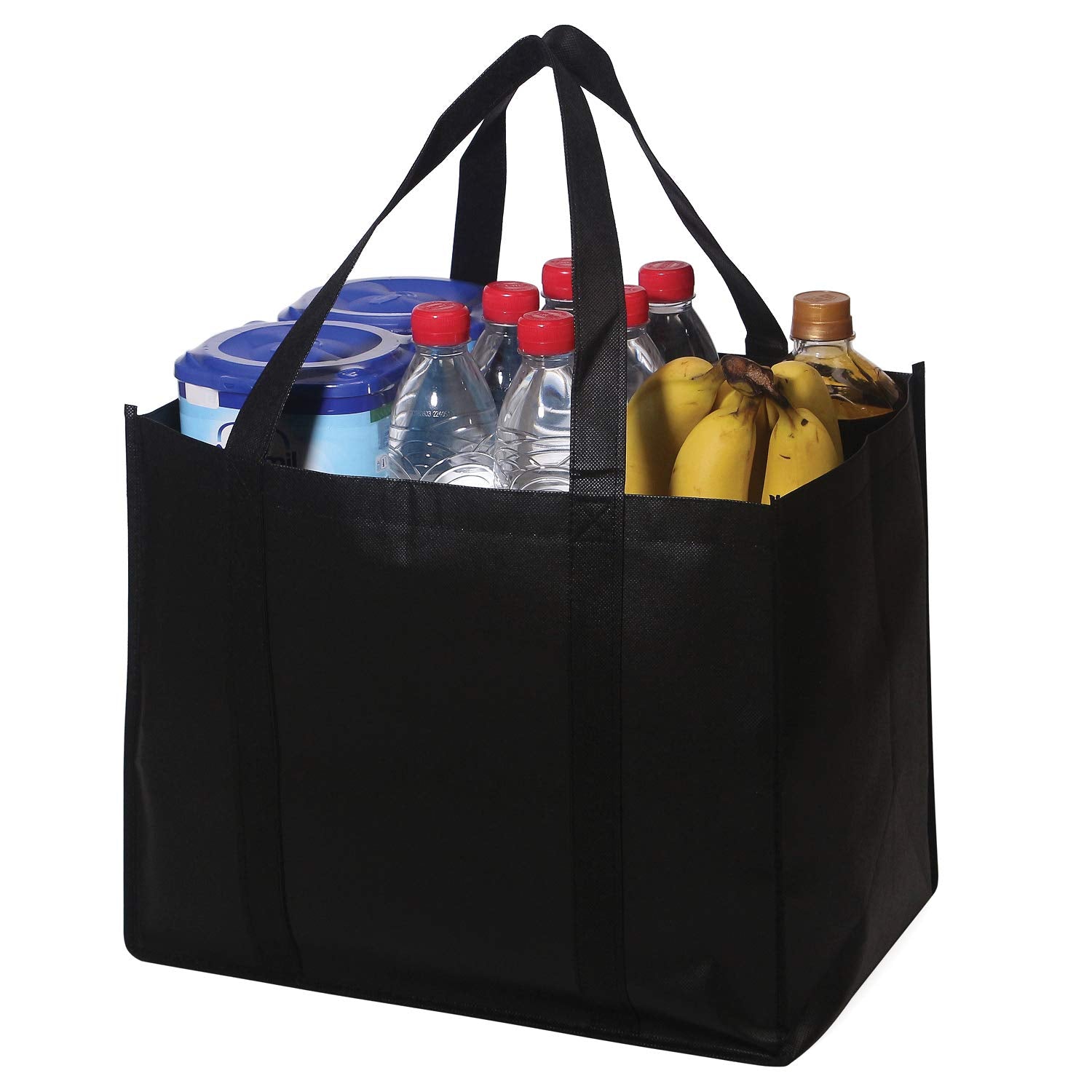Large-capacity interior ideal for groceries, clothes, or bulky items