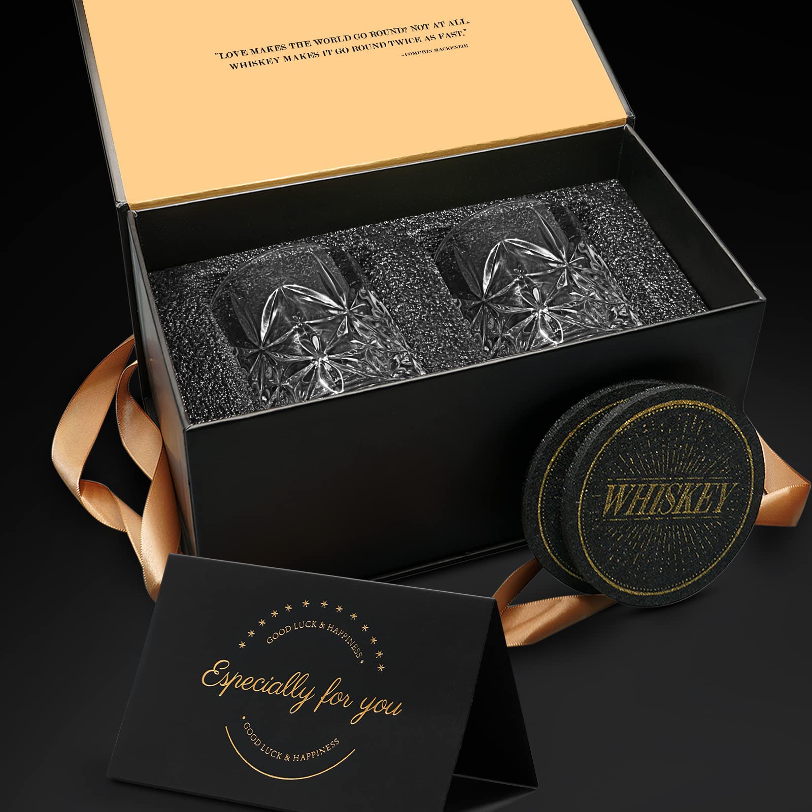 DIOXADOP gift-ready packaging with ribbon and card
