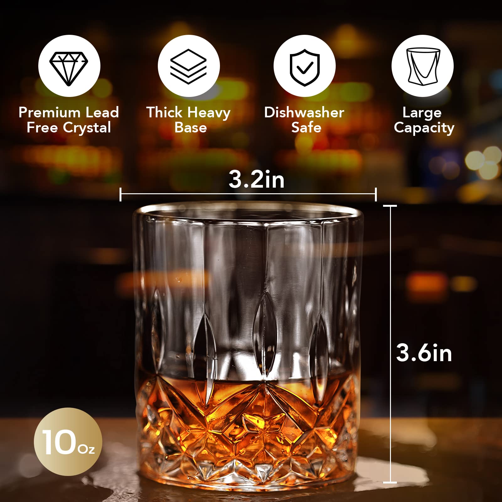 DIOXADOP round ice ball molds for smooth chilling.
