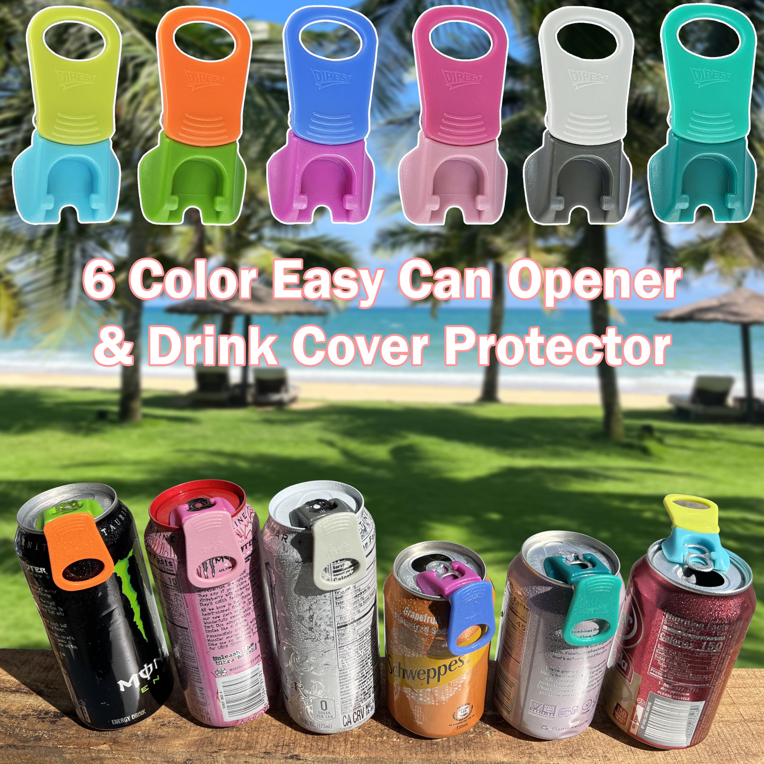 DIPESI BPA-free lids keep beverages hygienic and reusable on the go.