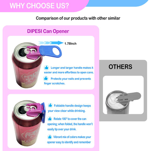 DIPESI rotating lid protects drinks from dust and spills during use.