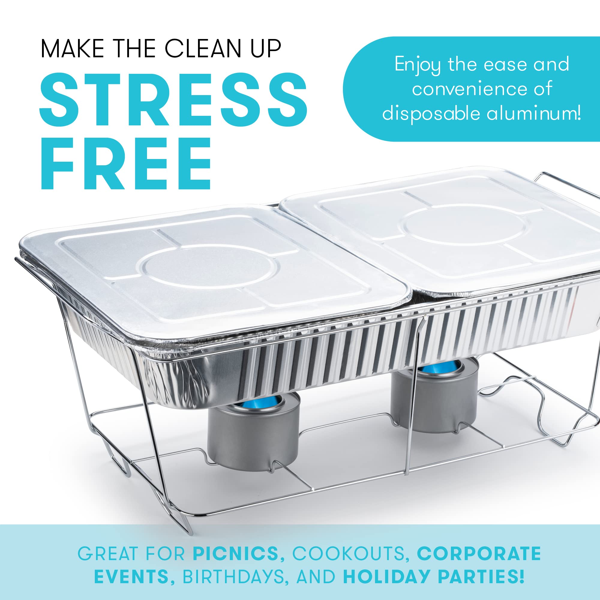 Diplastible pans fit pasta, BBQ, sauces and desserts.