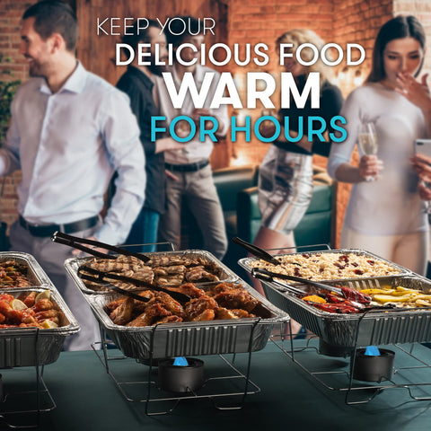 Diplastible complete buffet set ideal for parties and catering.