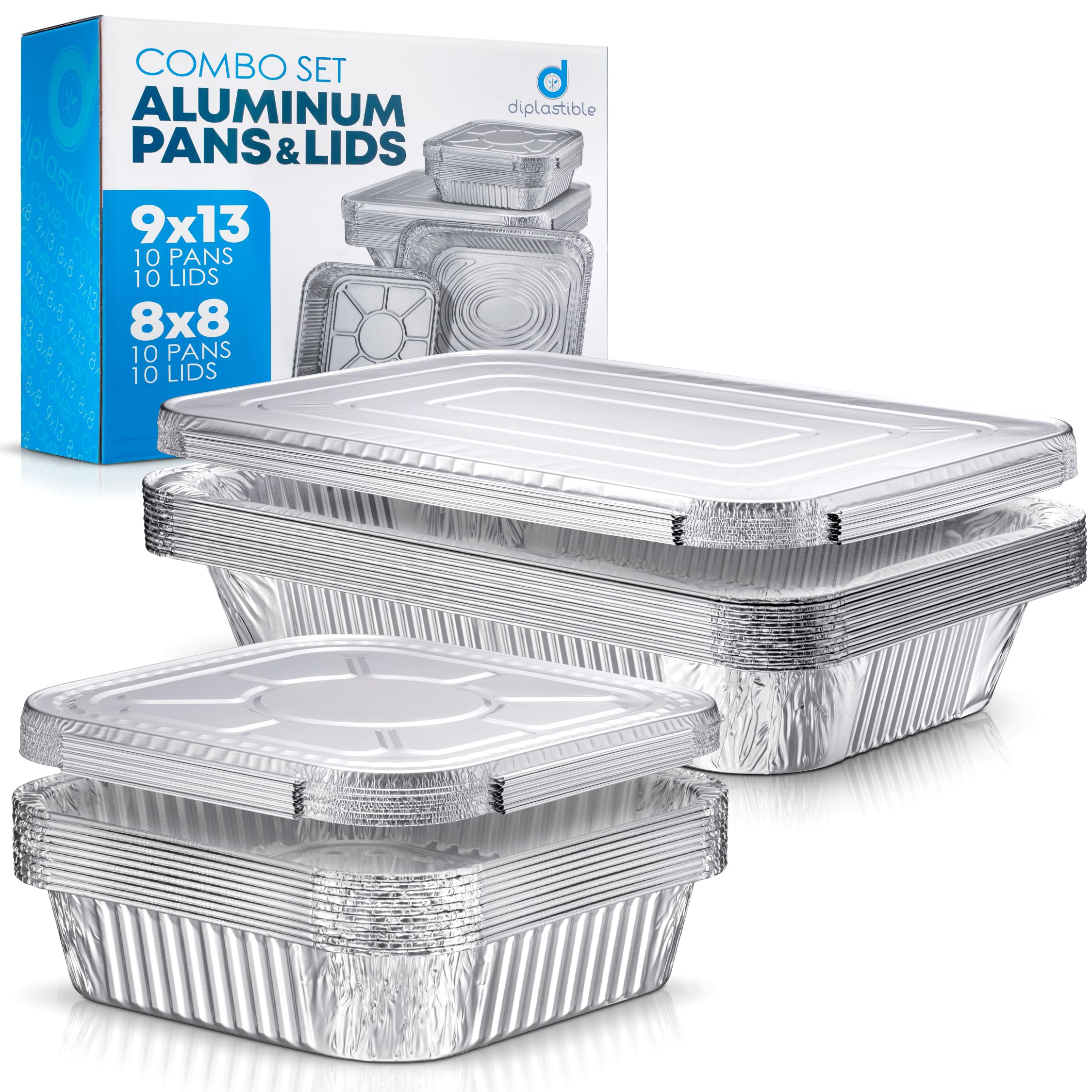 Dipplastible 9x13 pan with lid for mess-free catering and convenient serving.