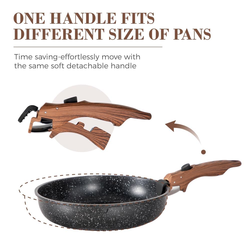 DishDelight pan protectors safeguard pots during storage.
