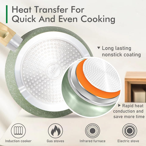 DishDelight silicone utensils set protecting nonstick surfaces