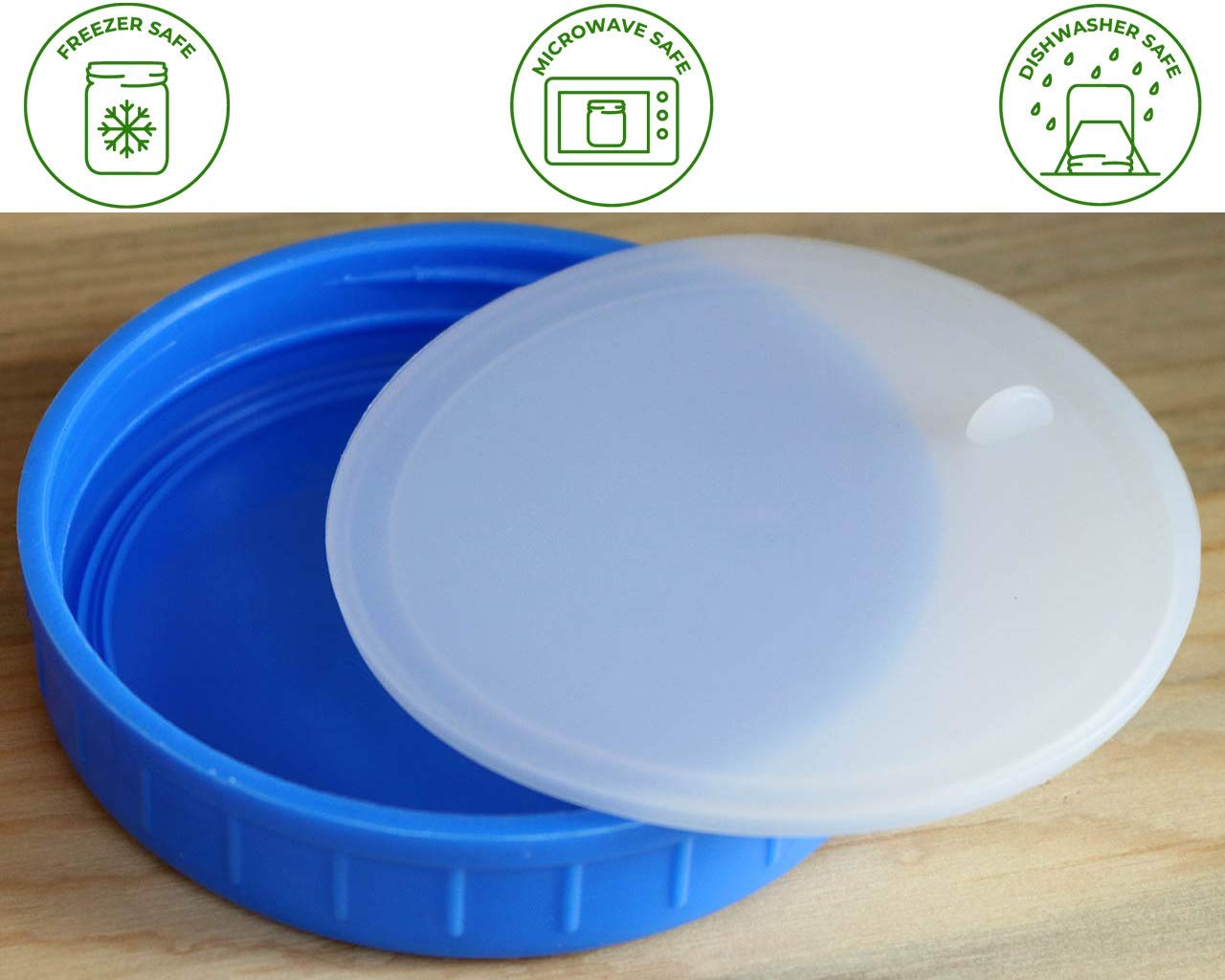 Dishwasher-safe symbol indicating easy cleaning and reuse.