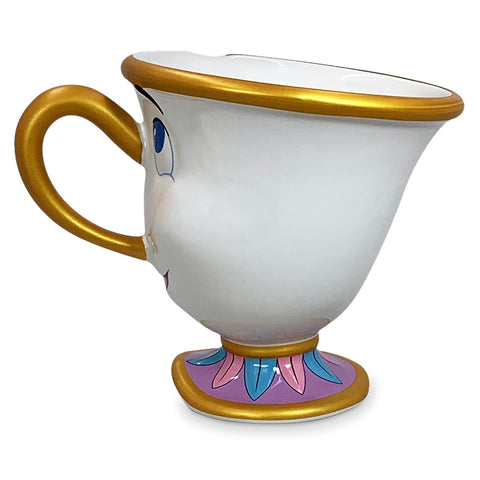 Disney Chip Mug holds 10 oz, ideal for daily coffee, tea, or cocoa.