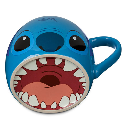 Disney Store Stitch mug back design adds whimsy to morning routine