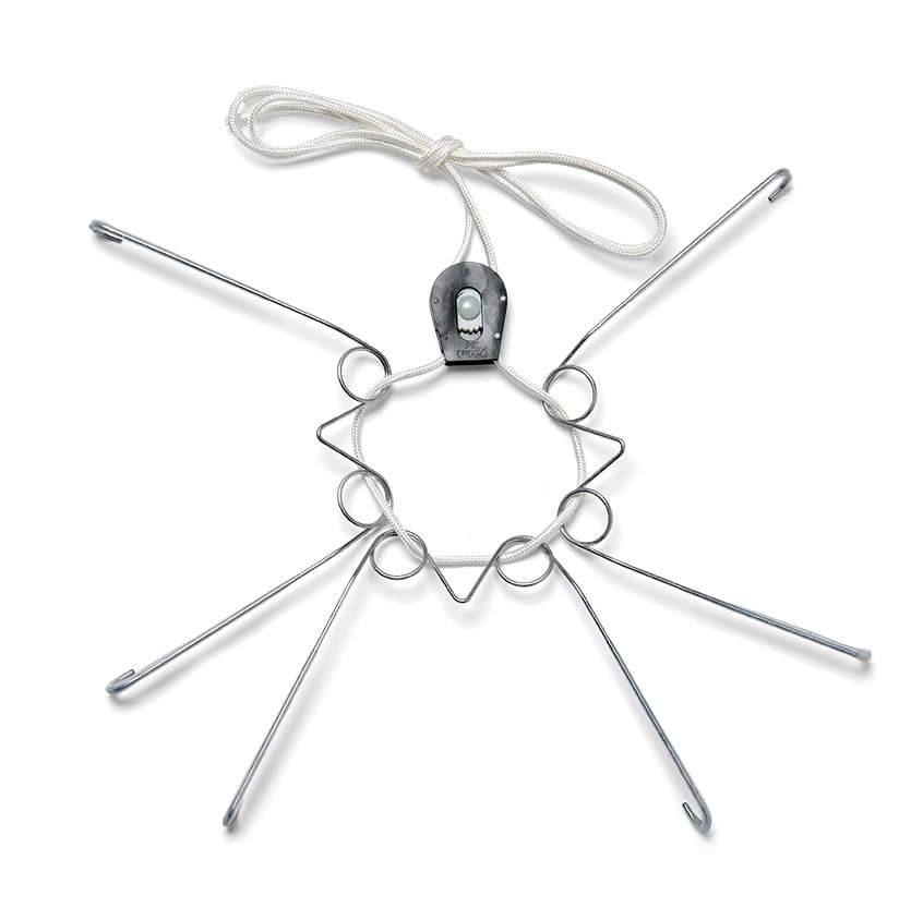 Display Buddie adjustable hanger securely supports 14-22 inches plates