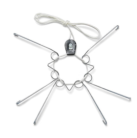Display Buddie adjustable hanger securely supports 14-22 inches plates