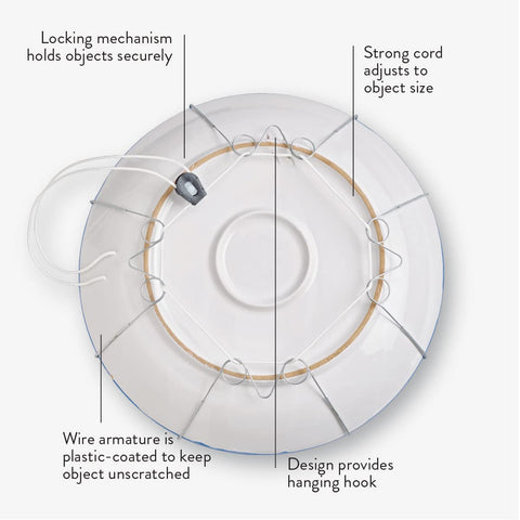 Display Buddie marine cord tension system keeps displays stable indoors or outdoors.