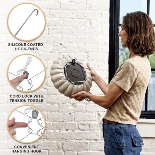 Display Buddie outdoor-friendly design supports versatile wall décor year-round.