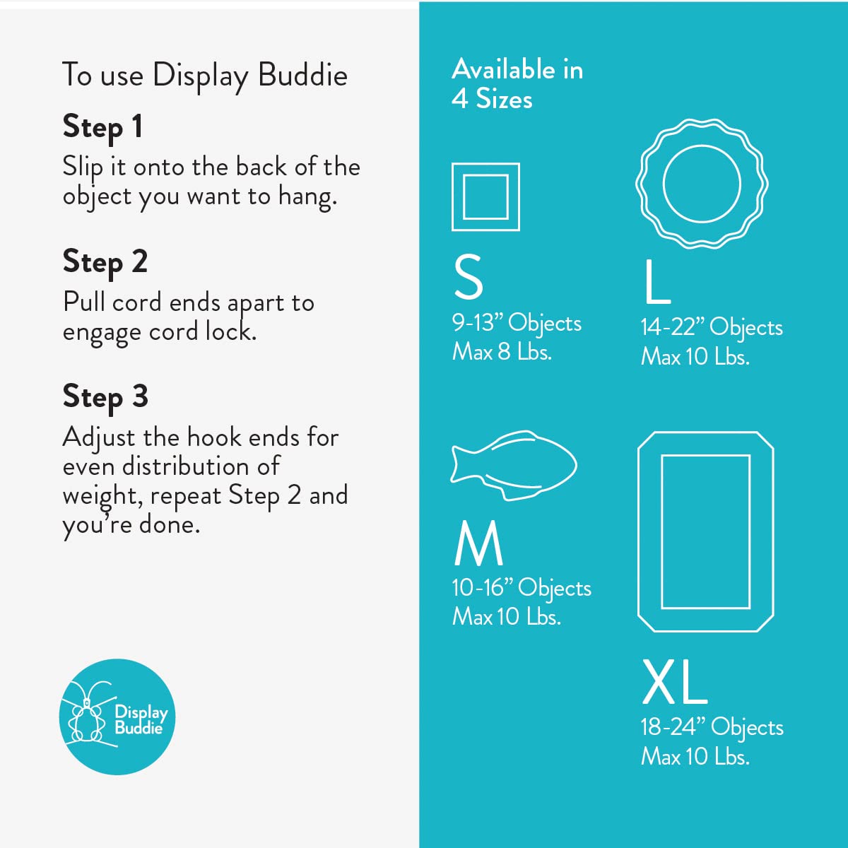Display Buddie reusable hanger saves money by refreshing displays across objects.
