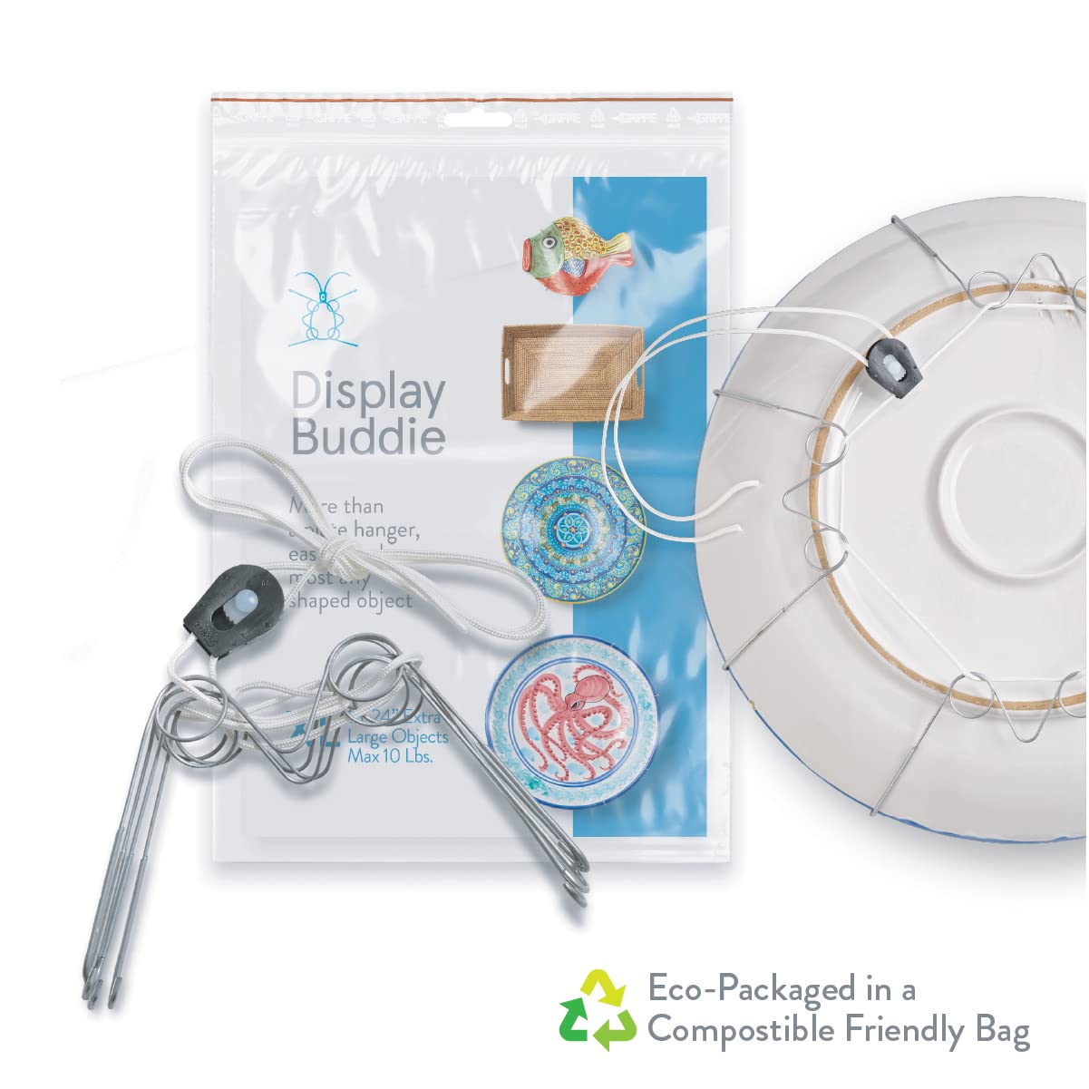 Display Buddie seasonal updates are quick and tool-free for fresh displays.