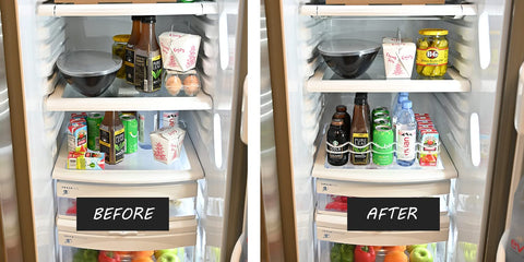 Display Technologies Fridge-Plus holds up to 20 cans or bottles.