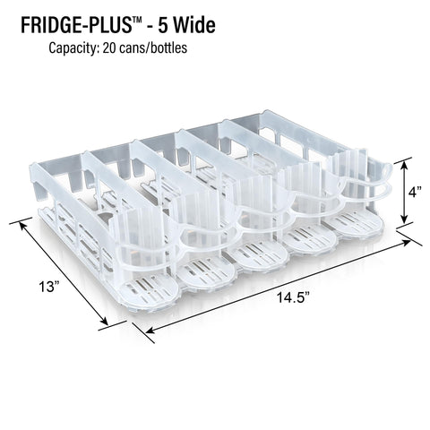 Display Technologies Fridge-Plus front-facing restocking for tidy fridge.