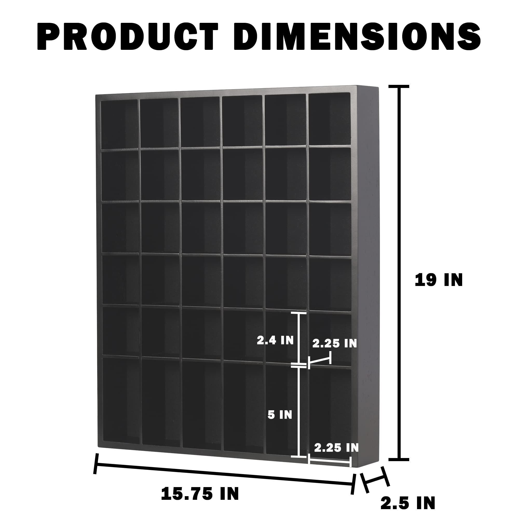 DisplayGifts compact dimensions fit small shelves and counters.