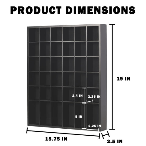 DisplayGifts compact dimensions fit small shelves and counters.
