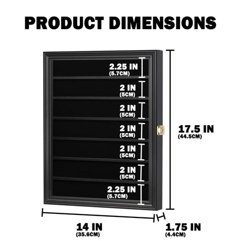 DisplayGifts knife display case UV protection helps preserve finishes.