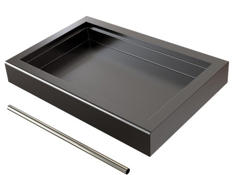 Distro Coffee Labs low profile drip tray fits Gaggia Classic Pro for a cleaner setup.