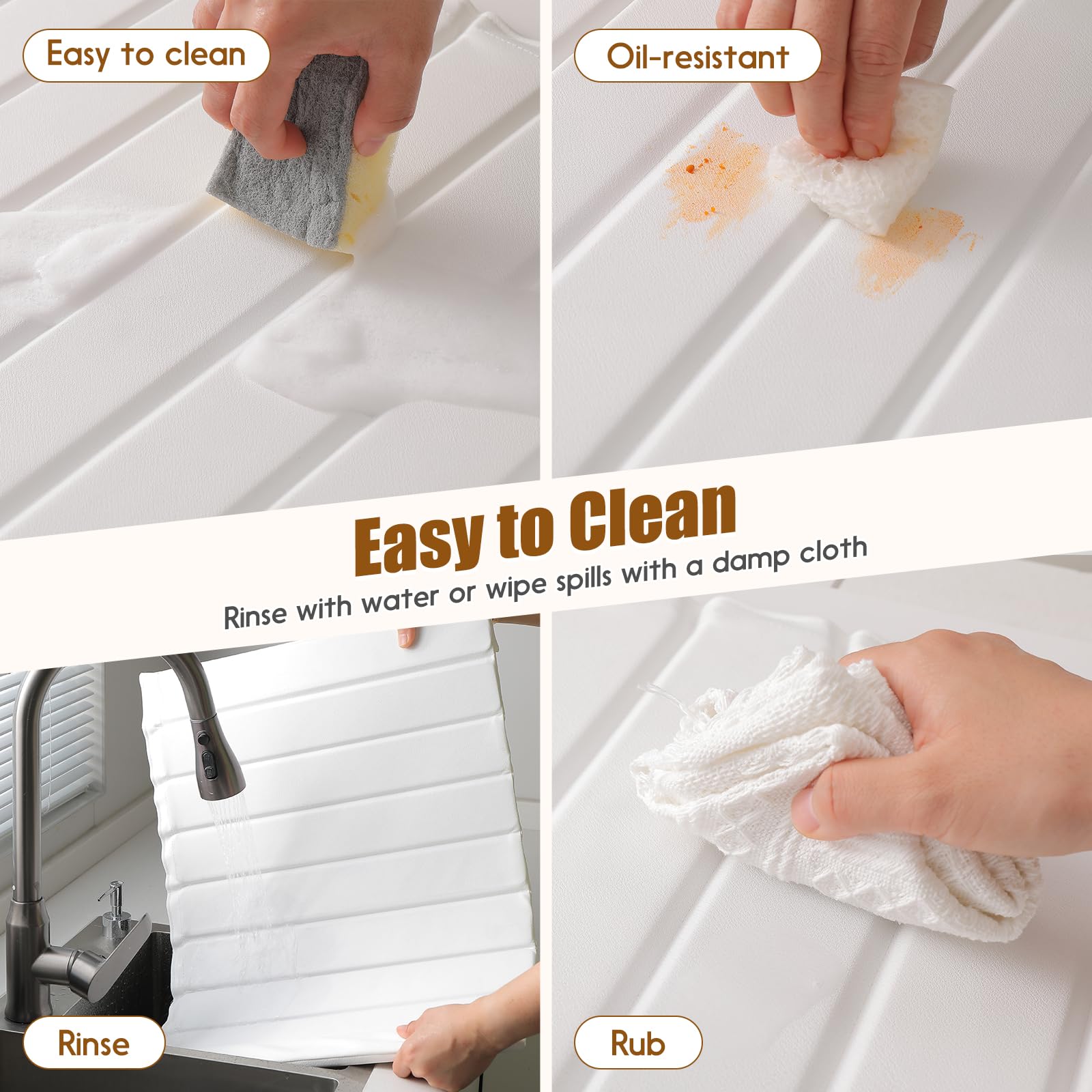 Ditother multi-functional use as heat-resistant trivet and bath mat