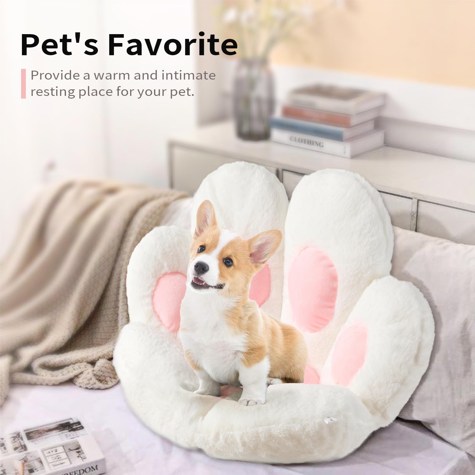 Versatile use as a cozy floor mat with the Ditucu cushion