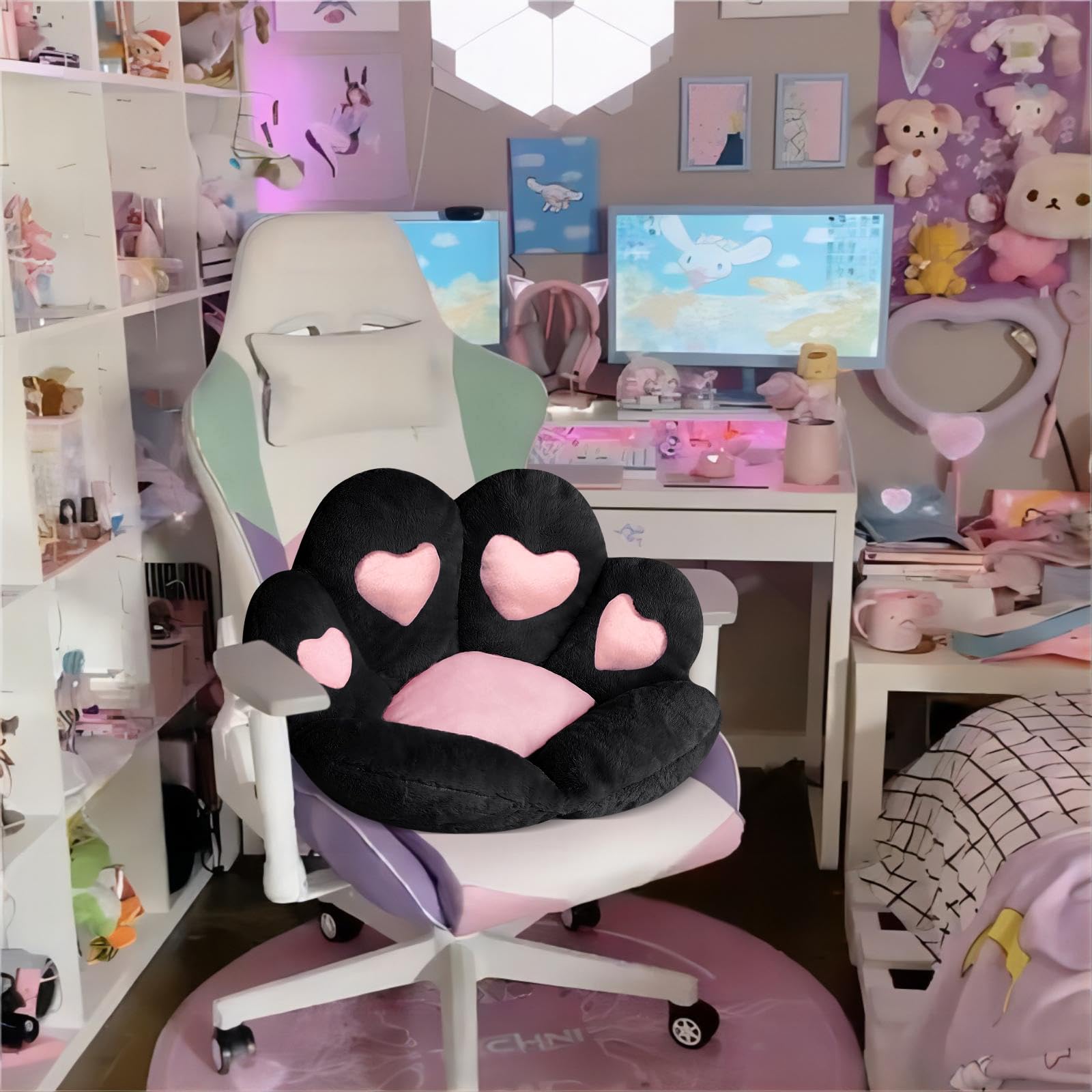 Ditucu cat paw cushion designed for gaming chairs delivering stable support during play