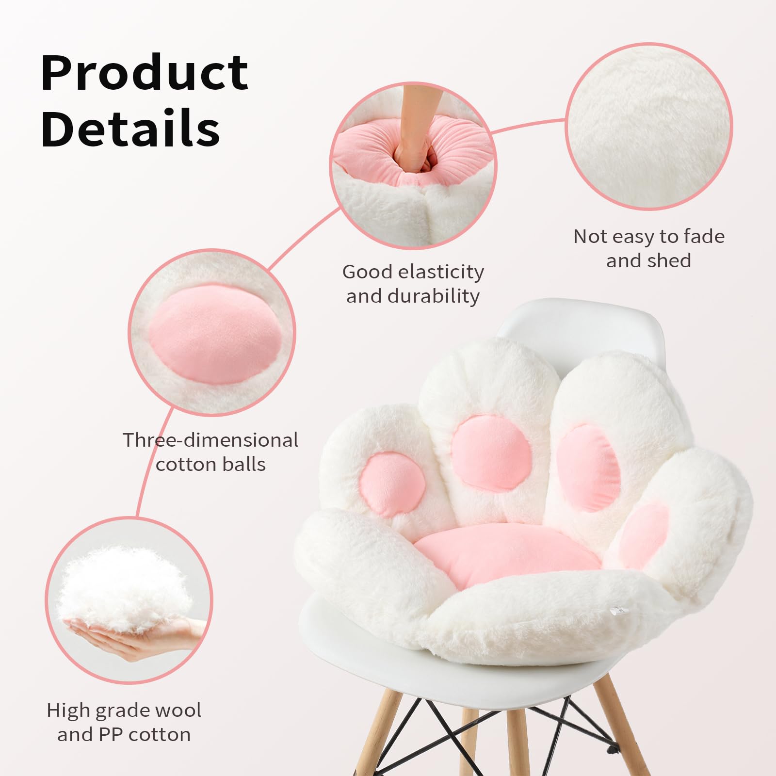 Ditucu cushion on an office chair for enhanced comfort